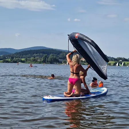Relax Lipno 1 U Plaze Windy Point 펜션 Černá v Pošumaví